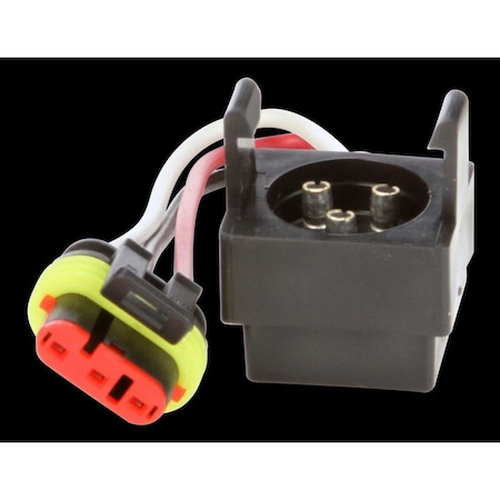 Truck-Lite Stop/Turn/Tail Plug, 16 Gauge Gpt Wire, Fit 'N Forget S.S., Male Pin, 8 In. 95001